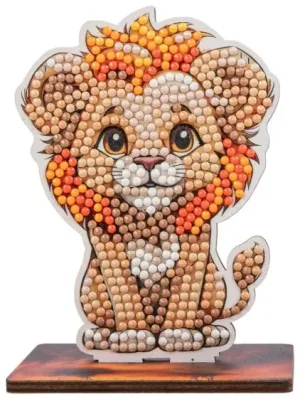 Комплект за диамантена бродерия, Craft Buddy, Crystal Art Buddies, Шимпанзе, 7 части