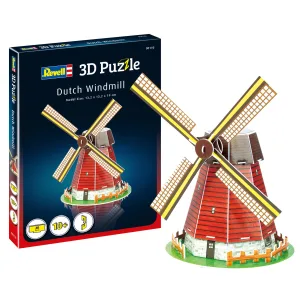 R00110 Мини пъзел 3D - Вятърна мелница