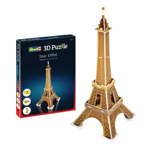 R00111 Мини пъзел 3D - Айфеловата кула
