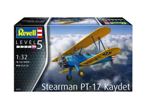 Сглобяем модел, Revell, Stearman PT-17 Kaydet, 102 части