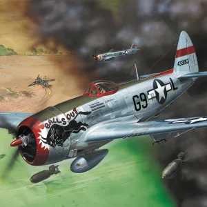 R04155 - Изтребител Republic P-47D-30 Thunderbolt