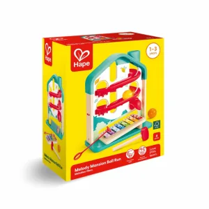 Детска музикална писта с топчета и ксилофон, Hape , 6 части
