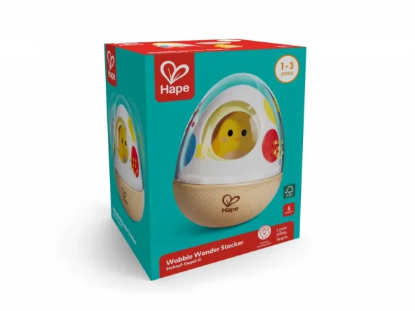 Бебешка играчка, Hape, Клатещо се пиле сортер