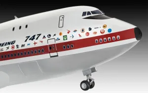 R05686 Самолет Боинг 747-100 - сглобяем модел