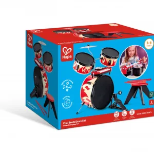 Музикална играчка, Hape, Комплект барабани