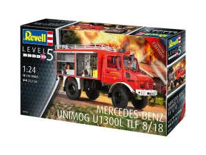 Сглобяем модел, Revell, Mercedes-Benz Unimog U1300L TLF 8/18, 210 части