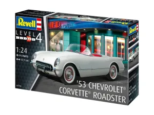 Сглобяем модел, Revell, 1953 Corvette Roadster, 91 части