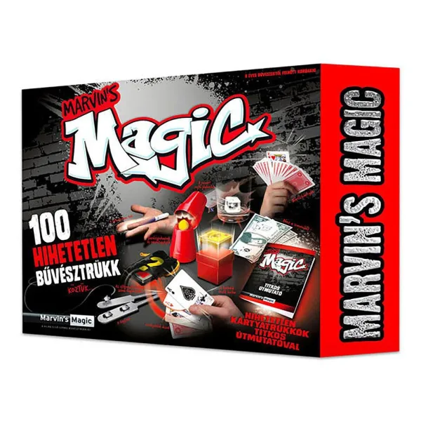 Комплект фокуси, Marvin′s Magic, 100 главозамайващи фокуси с карти