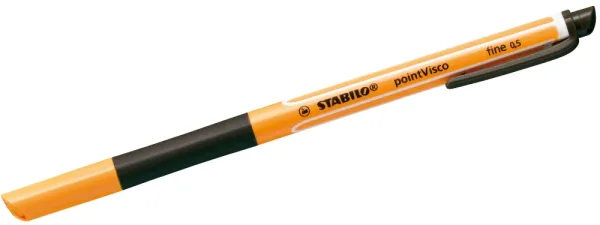 Ролер химикалка, Stabilo, pointVisco, Черен