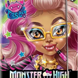 Творчески комплект, Lisciani, Monster High, Модна папка за гримиране
