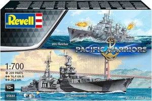 Сглобяем модел, Revell, Подаръчен комплект, Кораби Pacific Warriors, с аксесоари