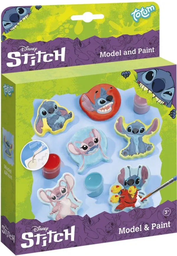 Творчески комплект, Totum, Stitch, Направи си сам гипсови фигурки