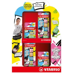 Дисплей текст маркери, Stabilo, Boss Mini, Snooze One, 72 бр.