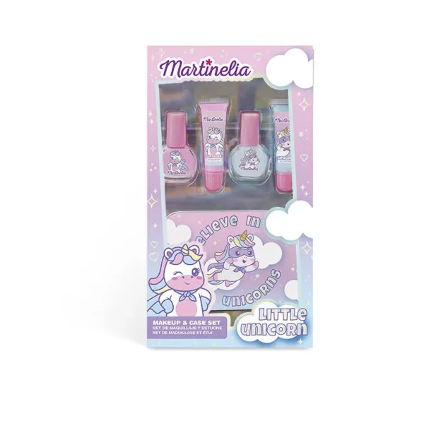Козметичен комплект, Martinelia, Малък еднорог, 5 части