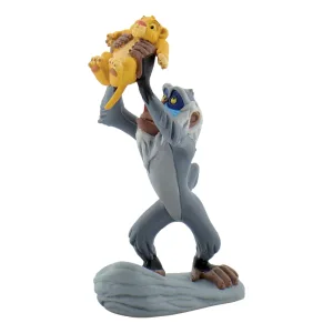 Колекционерска фигурка, Walt Disney, Bullyland, Рафики с бебе Симба