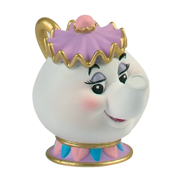 Колекционерска фигурка, Walt Disney, Bullyland, Госпожа Потс, Красавицата и Звярът