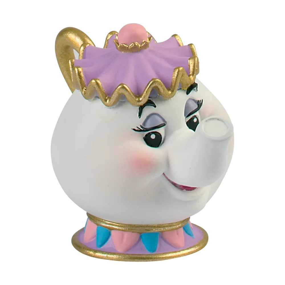 Колекционерска фигурка, Walt Disney, Bullyland, Госпожа Потс, Красавицата и Звярът