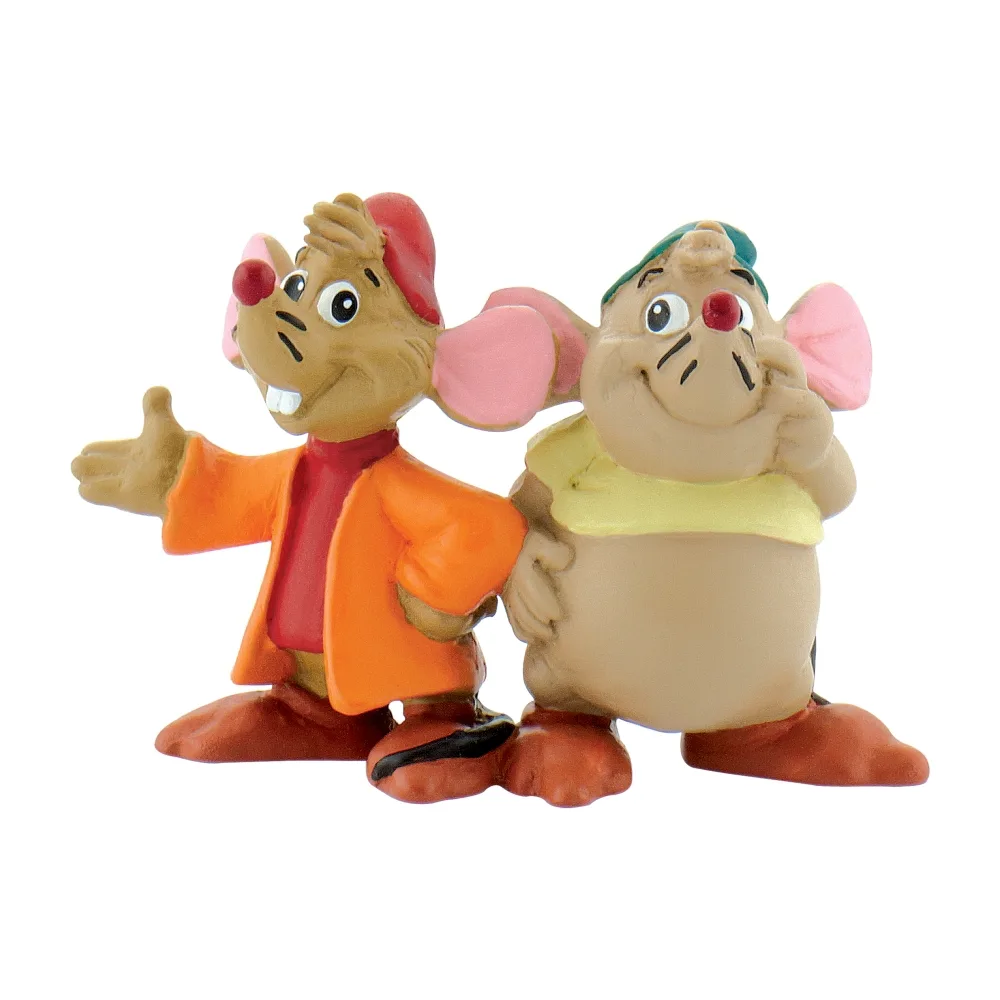 Колекционерска фигурка, Walt Disney, Bullyland, Джак и Гас, Пепеляшка