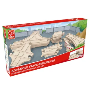 Дървен комплект, Hape, Допълнителни железопътни линии, 14 броя