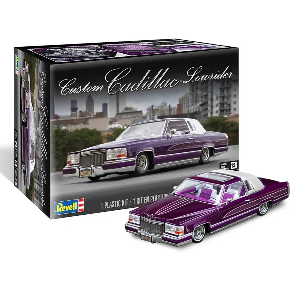 Модел за сглобяванe, Revell, Custom Cadillac Lowrider 1/25, 110 части