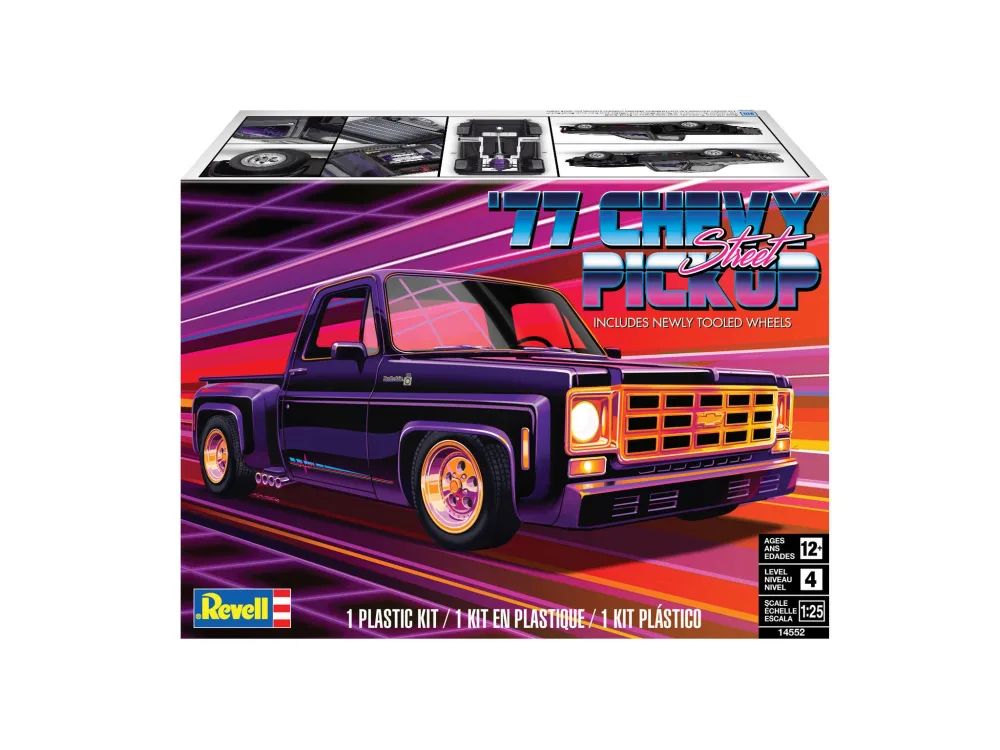 Пикап ′77 Chevy – сглобяем модел, 102 части
