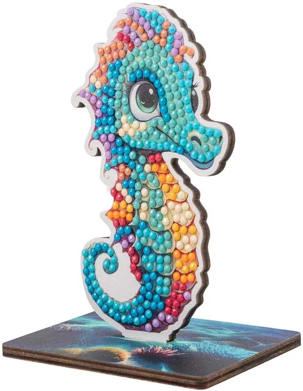 Комплект за диамантена бродерия, Craft Buddy, Crystal Art Buddies, Водно конче, 7 части