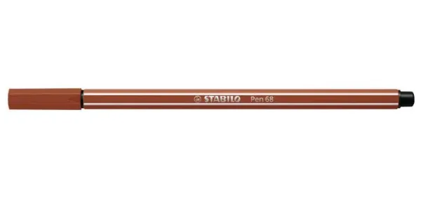 Флумастер, Stabilo, Pen 68, Тъмно червен