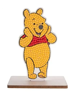 Комплект за диамантена бродерия, Craft Buddy, Crystal Art Buddies, Мечо Пух, 7 части