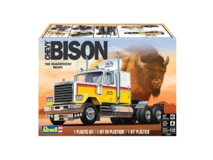 Сглобяем модел, Revell, Chevy Bison Semi Truck, 70 части