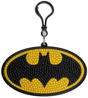 Комплект за диамантена бродерия, Craft Buddy, Crystal Art Bag Charms, Batman