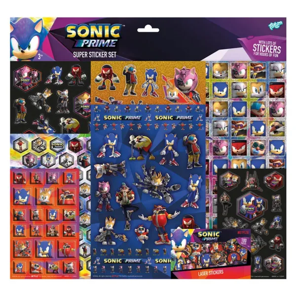 Комплект супер стикери, Totum, Sonic