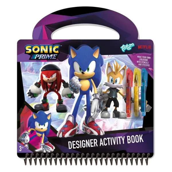 Творчески комплект, Totum, Sonic, Книжка с активности