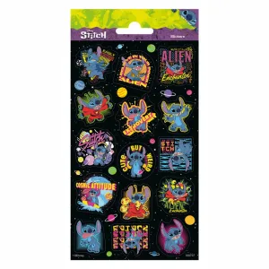 Блестящи стикери, Totum, Stitch, 15 броя