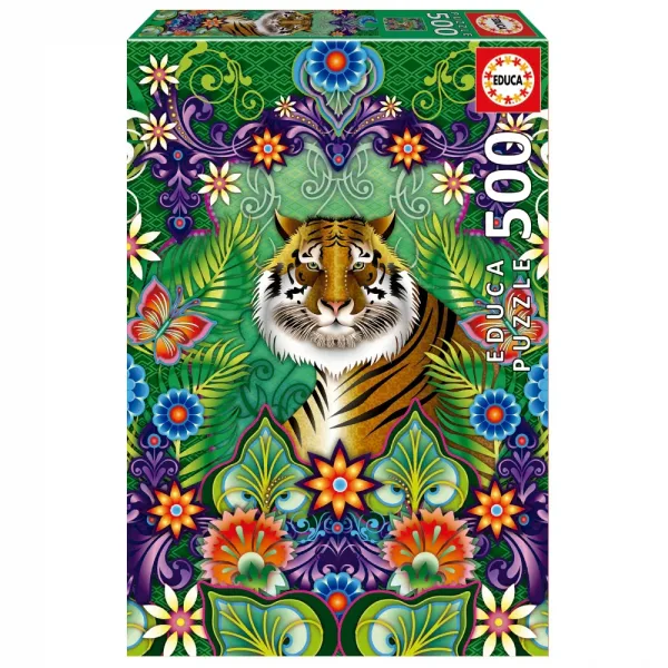 Пъзел, Educa, Бенгалски тигър, 500 части