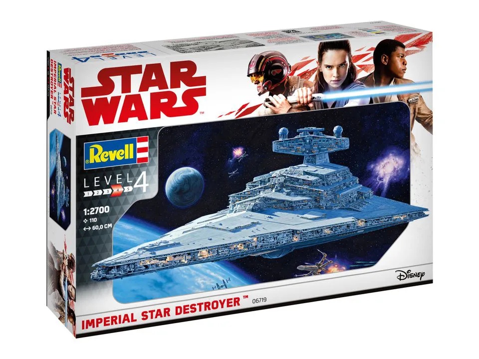 Сглобяем модел, Revell, Star Wars, Имперски звезден разрушител, 110 части