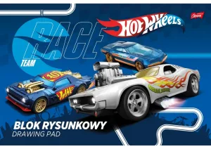 Блокче за рисуване, St.Majewski, Hot Wheels, A4, Бяло, 20 листа
