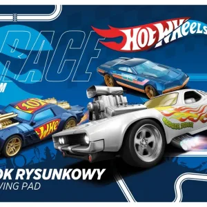 Блокче за рисуване, St.Majewski, Hot Wheels, A4, Бяло, 20 листа
