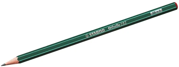 Графитен молив, Stabilo, Оthello 3В, Зелен