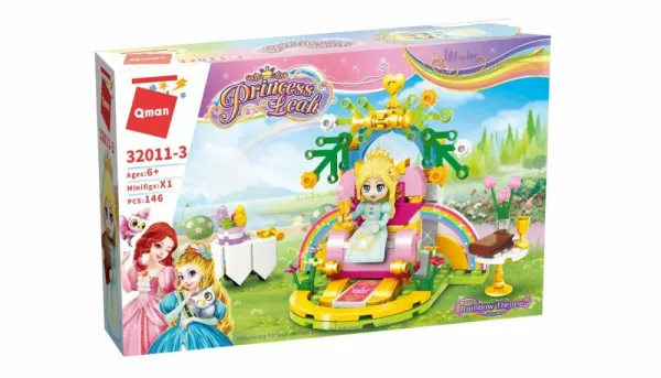 Конструктор, Qman, Princess Leah, Престол на дъгата, 146 части