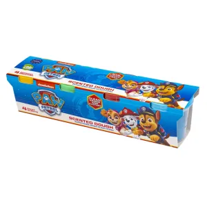Комплект моделин, Astra, Frutolina, Paw Patrol, 4 цвята x 100 гр.