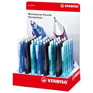 Комплект автоматични моливи, Stabilo, Fun min 0.5, 40 броя