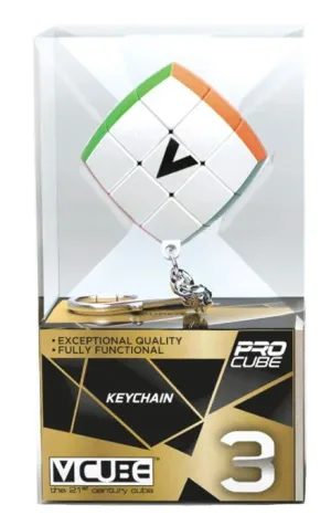 Кубче за подреждане, V-Cube, 3b Pillow Keychain, Ключодържател
