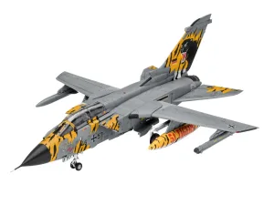 Сглобяем модел, Revell, Германски изтребител Tornado ECR, Tigermeet 2018, 155 части