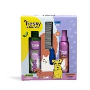 Подаръчен комплект за домашен любимец, Martinelia, Tresky & Friends, 3 части