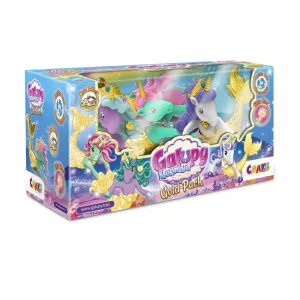 Комплект фигурки, Craze, Galupy Русалка Gold Pack, 3 броя