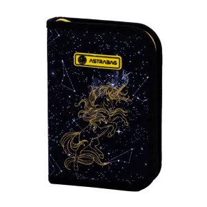 Единичен несесер, Astra, Без аксесоари ASTRABAG Златен Еднорог, AC1, 21*13,5*3,5см