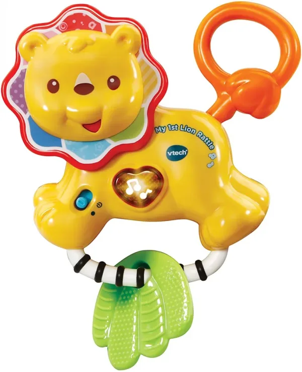 Интерактивна играчка, Vtech, Моята първа дрънкалка, Лъвче