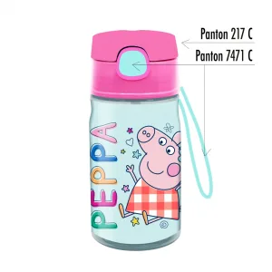Бутилка за вода, Astra, Peppa Pig, 16.2 x 6.6 см, 400 мл