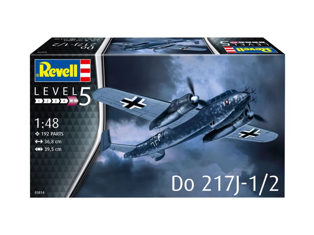 Сглобяем модел, Revell, Do 217J-1/2, 192 части