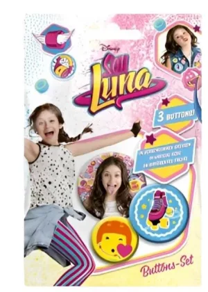 Комплект значки, Craze, Soy Luna, 3 броя